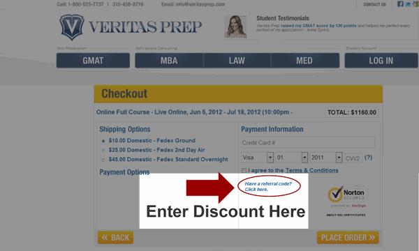 Veritas Prep Referral Code