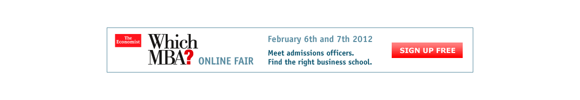 The Economist Which MBA Fair