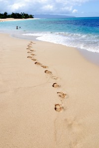 Footprints-in-Sand