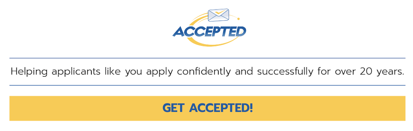 Get accepted!