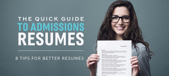 Download the Free Guide Here to Craft a Killer Admissions Resume! 