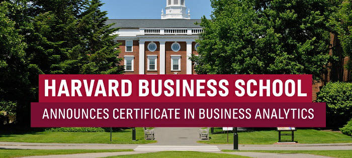 Harvard Business School New Certificate in Business Analytics