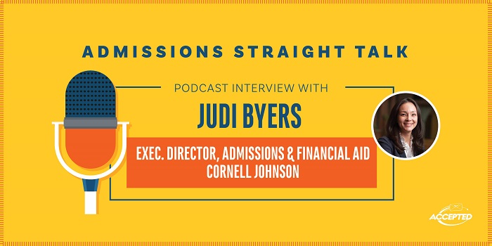 Interview with Cornell Johnson's Exec Director of Admissions and Financial Aid