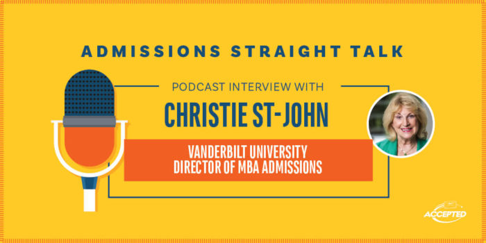 Vanderbilt University Director of MBA Admissions Interview: Listen Now!
