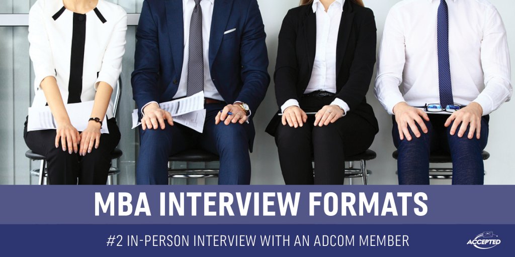 In- person interview with an adcom member