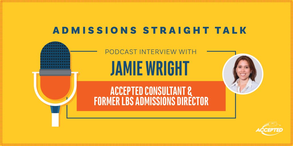 Jamie Wright Accepted consultant former London Business School Admissions Director
