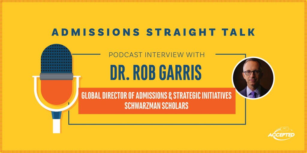 AST Interview with Dr. Rob Garris Schwarzman Scholars