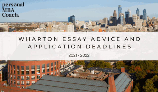 wharton mba essay questions 2021