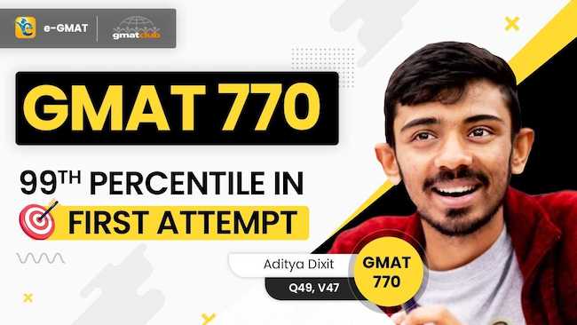GMAT 770 in First Attempt, GMAT Success Story