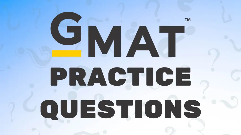 gmat practice questions