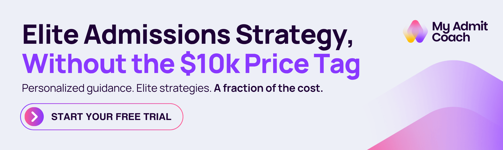 Elite Admissions Strategy, Without the 10k Price Tag