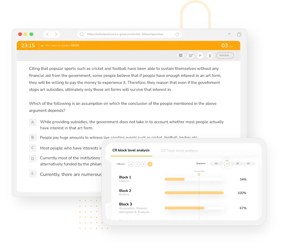 Practice Dashboard