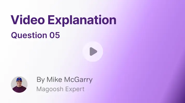 Magoosh video explanation
