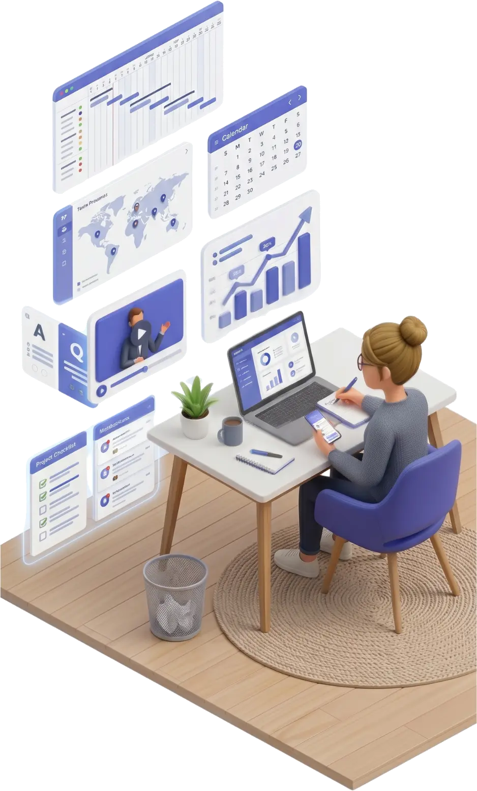 Student preparing for the GMAT with Magoosh video lessons, practice analytics, and mobile app