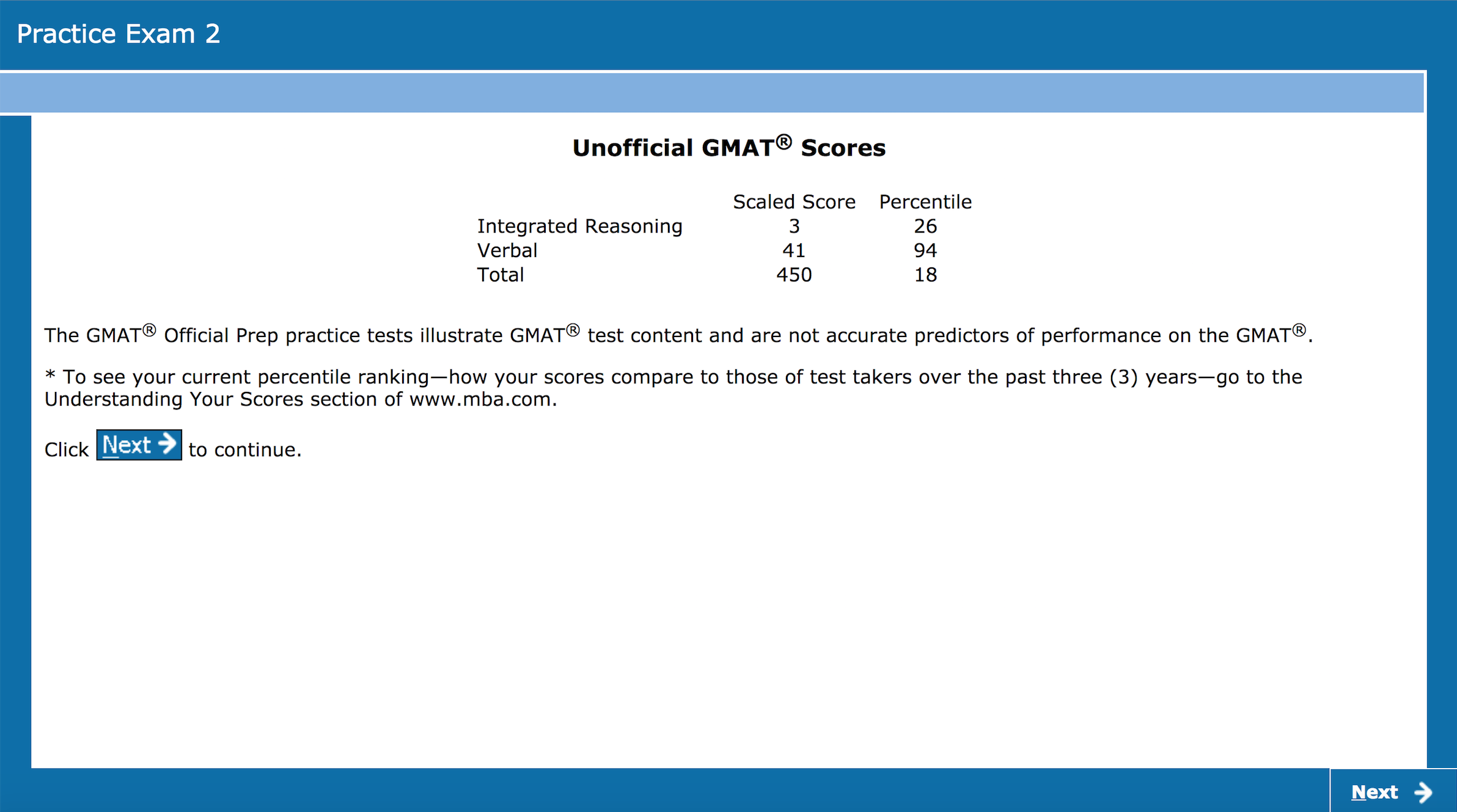GMATPrep Bug - Skipped Quant Section.png