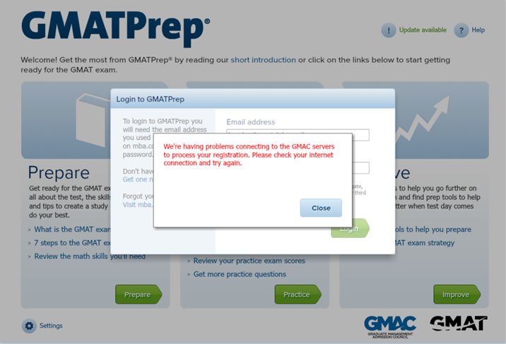 GMAT Prep Connection Error.jpg