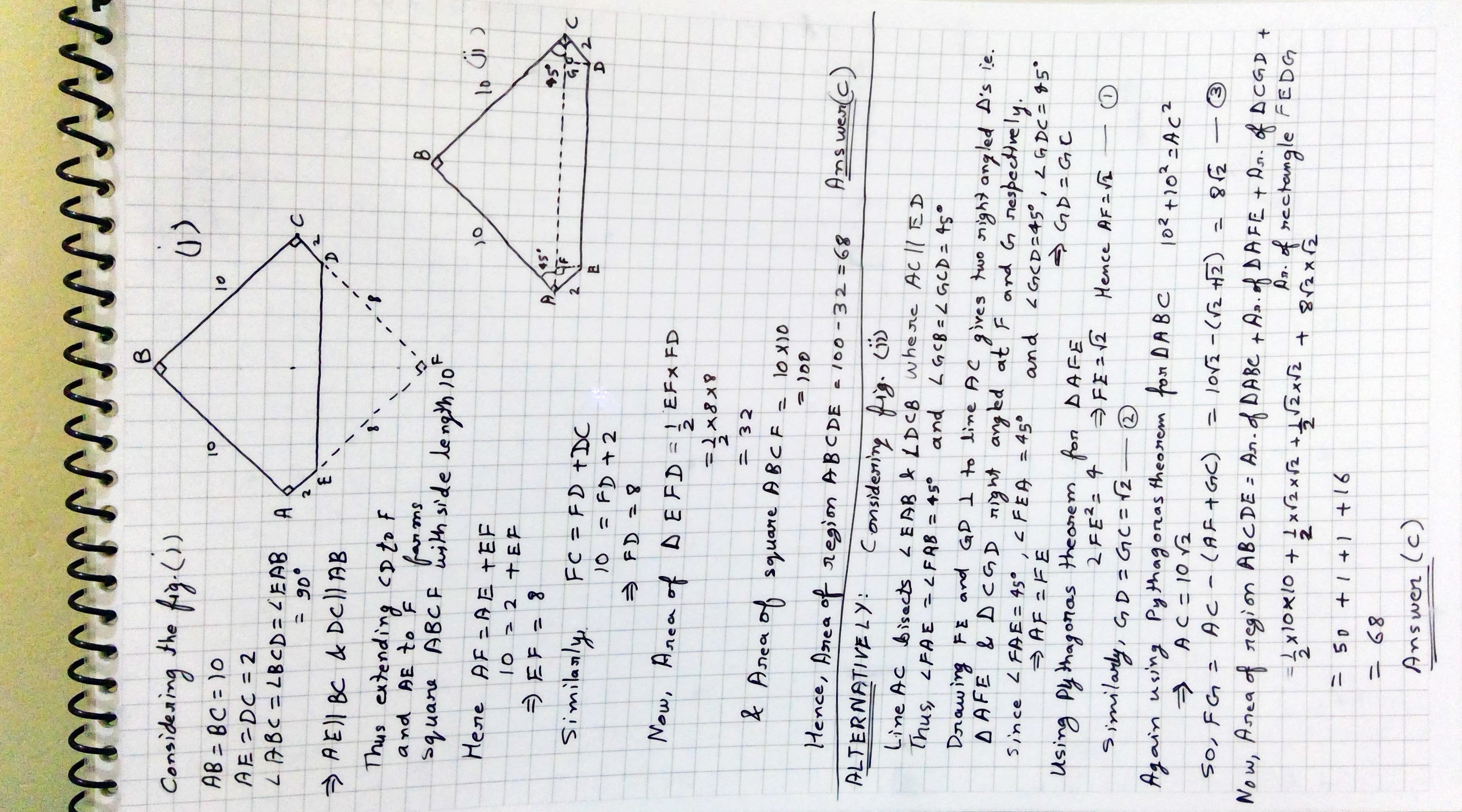 What is the area of the figure above.jpg