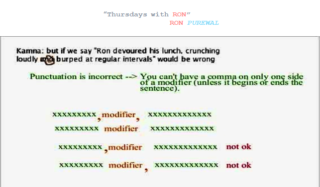 Usage of COMMA in modifier by Ron Purewal.PNG