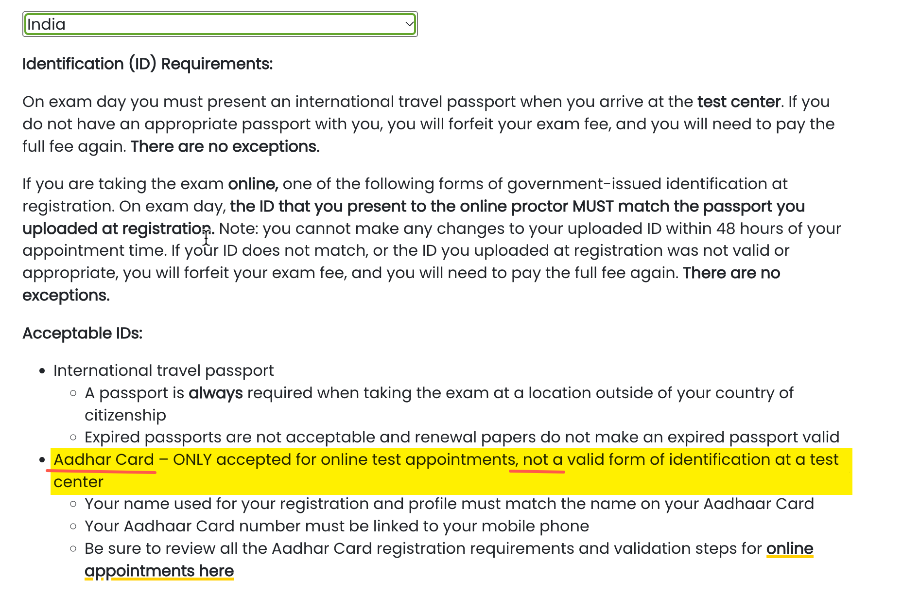 ID requirementws - india.png